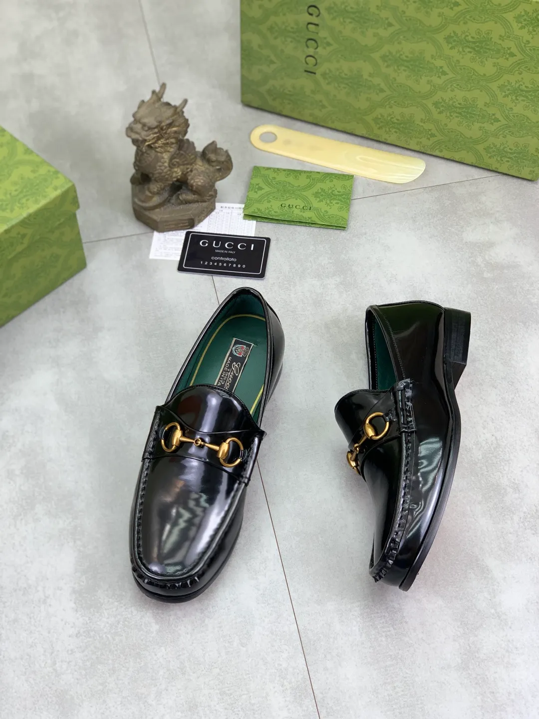 Men's men's shoes 💰P540 [New style] Water dyed cowhide 💰💎💎💎 [Gucci] Gucci high-end men's formal business leather shoes, original order 1:1! Original imported high-end washed calfskin, original metal buckle, imported first-layer cowhide lining for feet, original outsole, men's shoe size: 38-45, multiple colors available